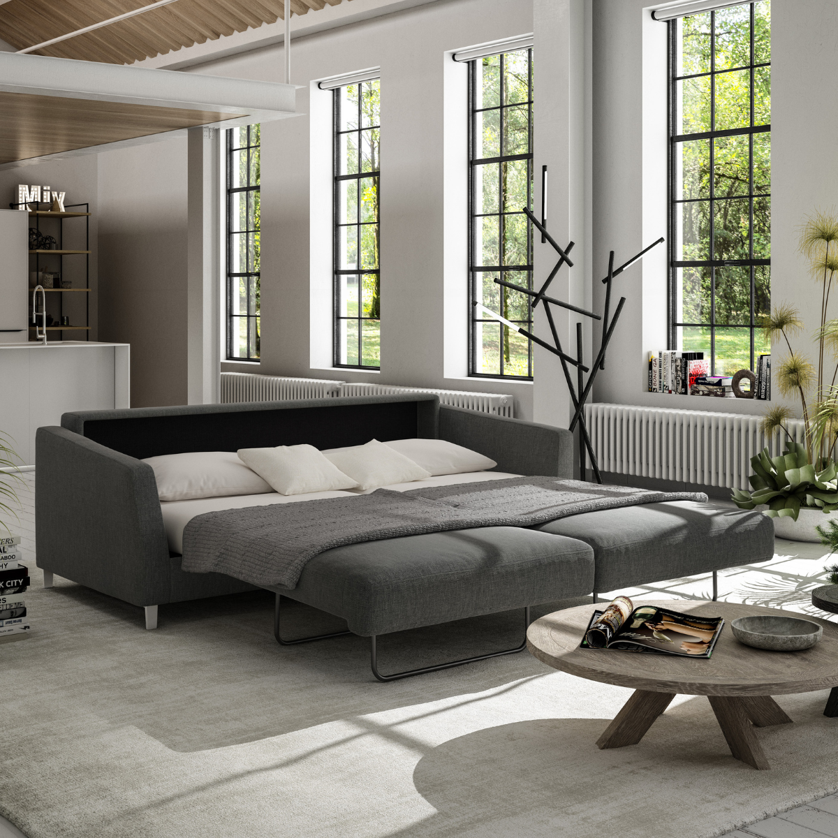 Organic sleeper deals sofa