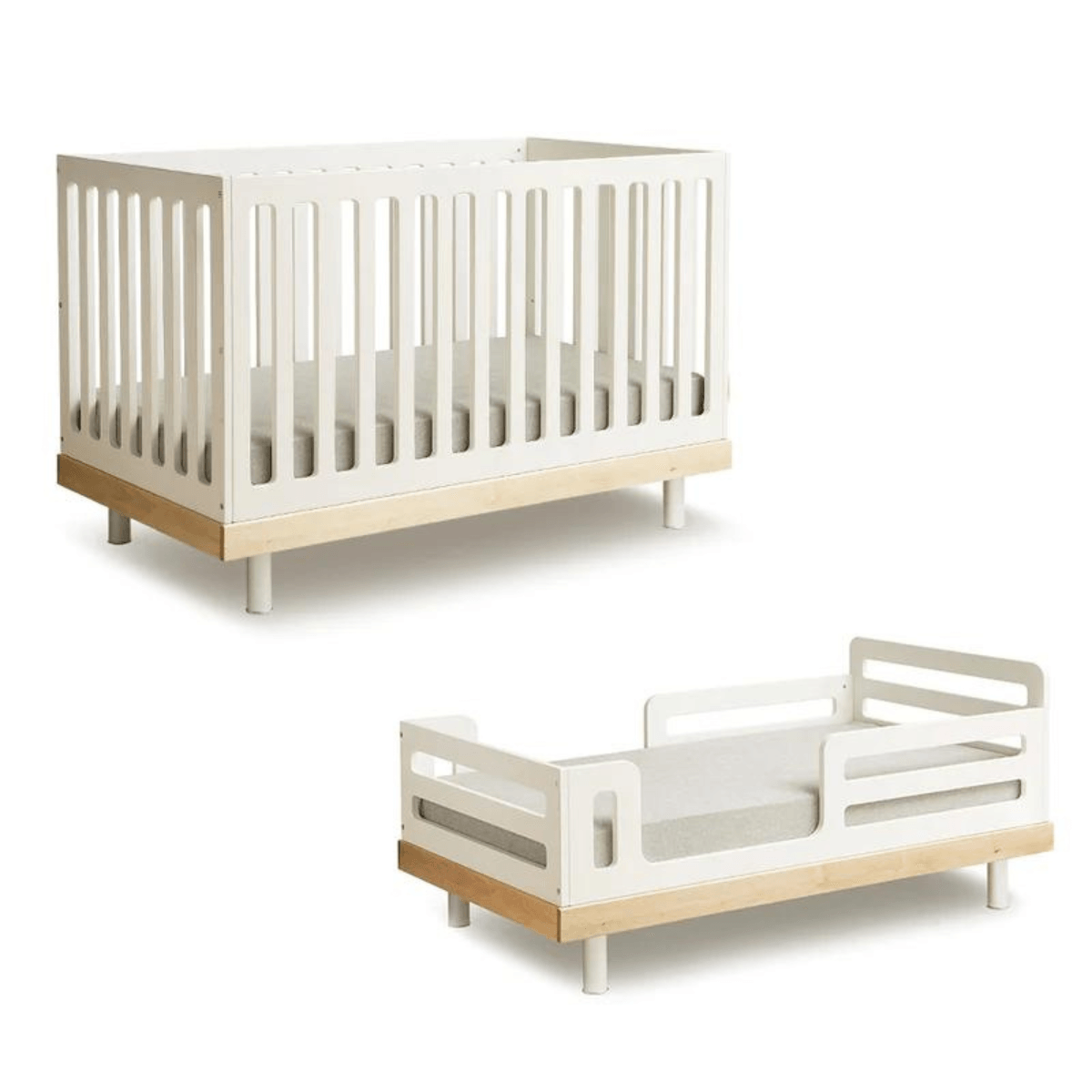 Classic Toddler Bed Conversion Kit Oeuf Urban Natural Home