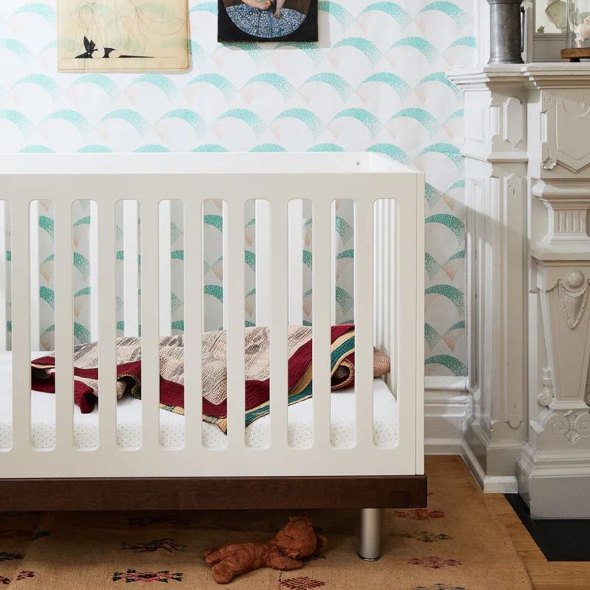 Classic sales white crib