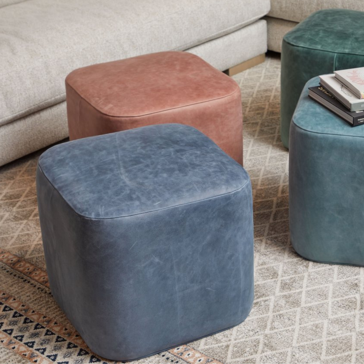 Ames Ottoman - Thumbnail 2