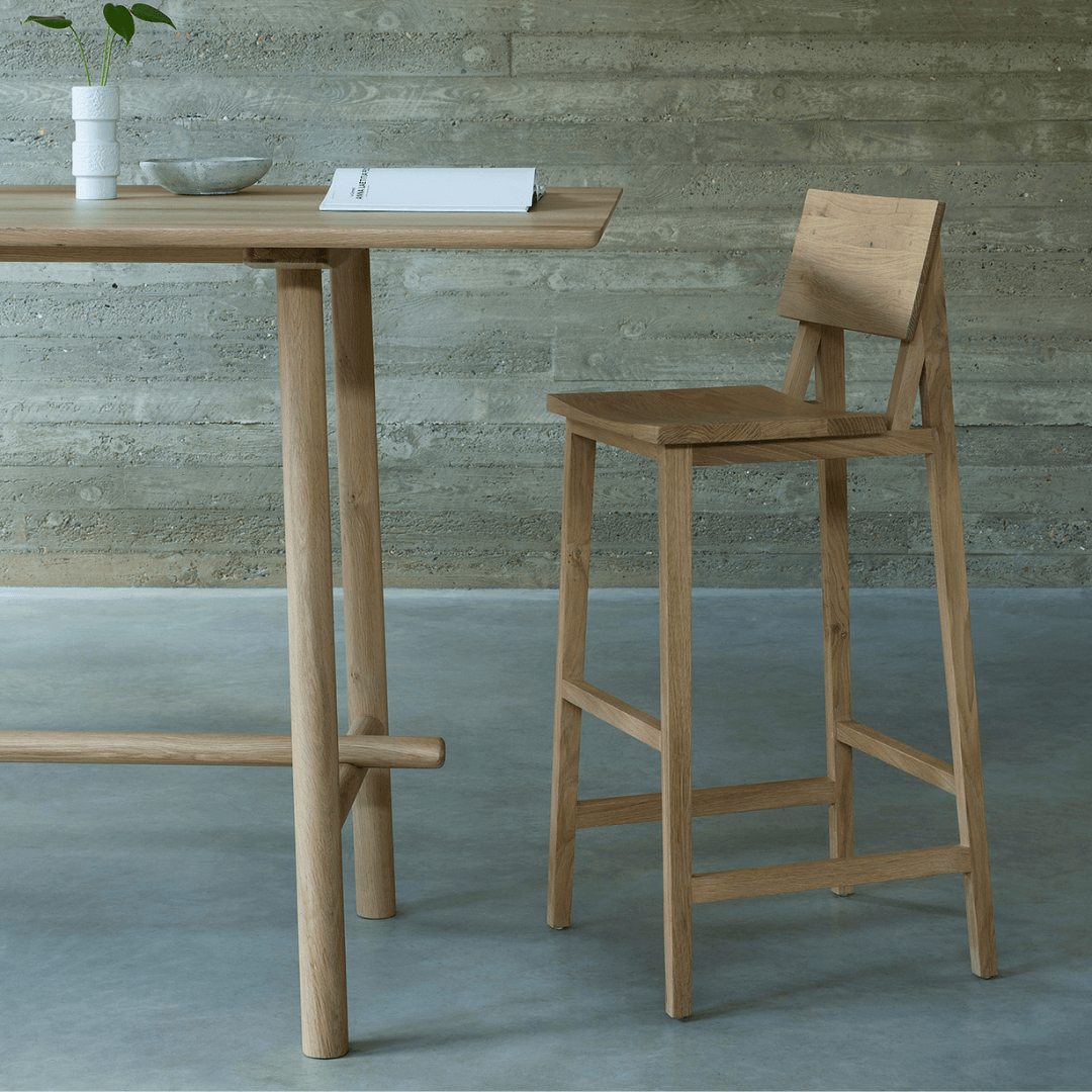 Ethnicraft N4 Bar Stool - Thumbnail 2