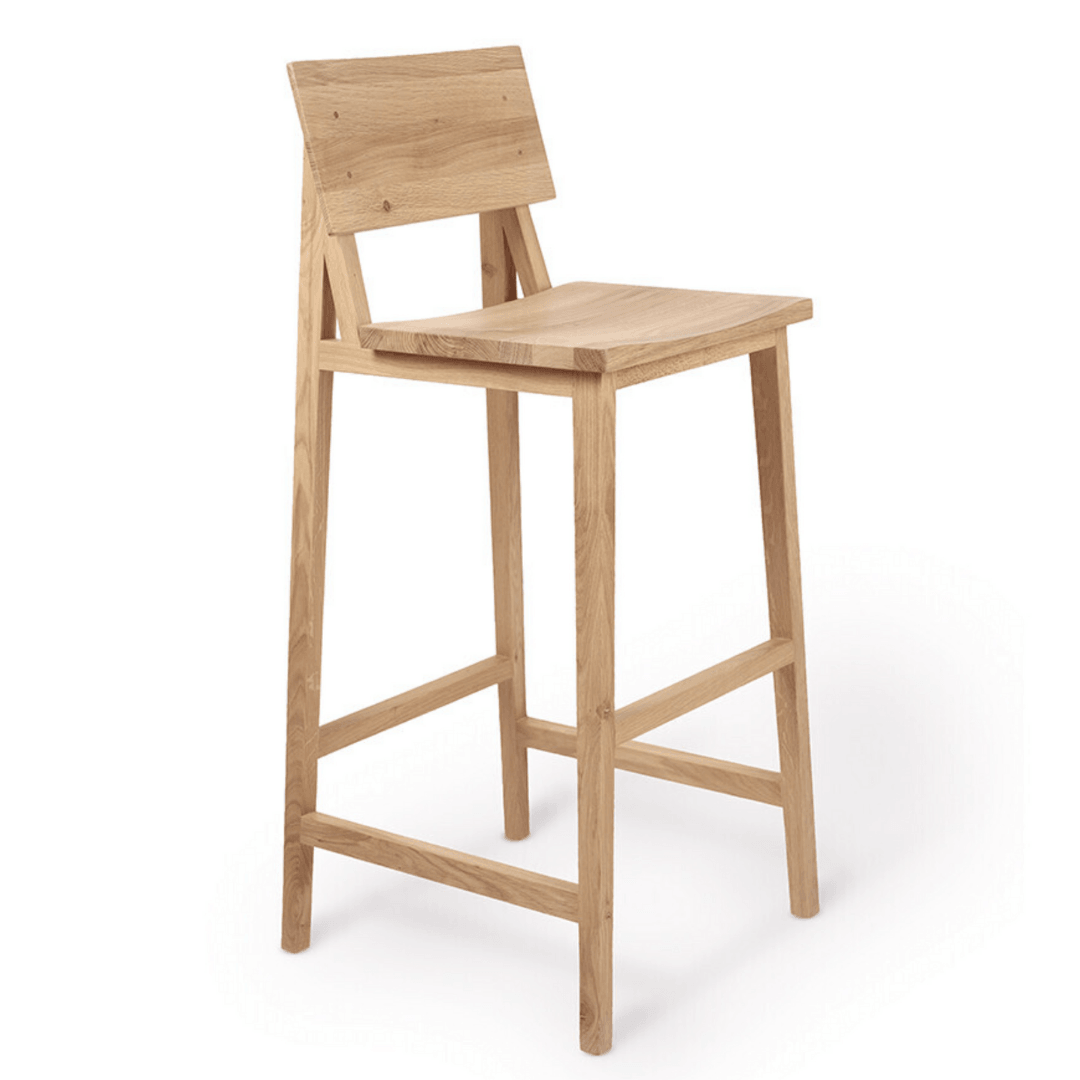 Ethnicraft N4 Bar Stool