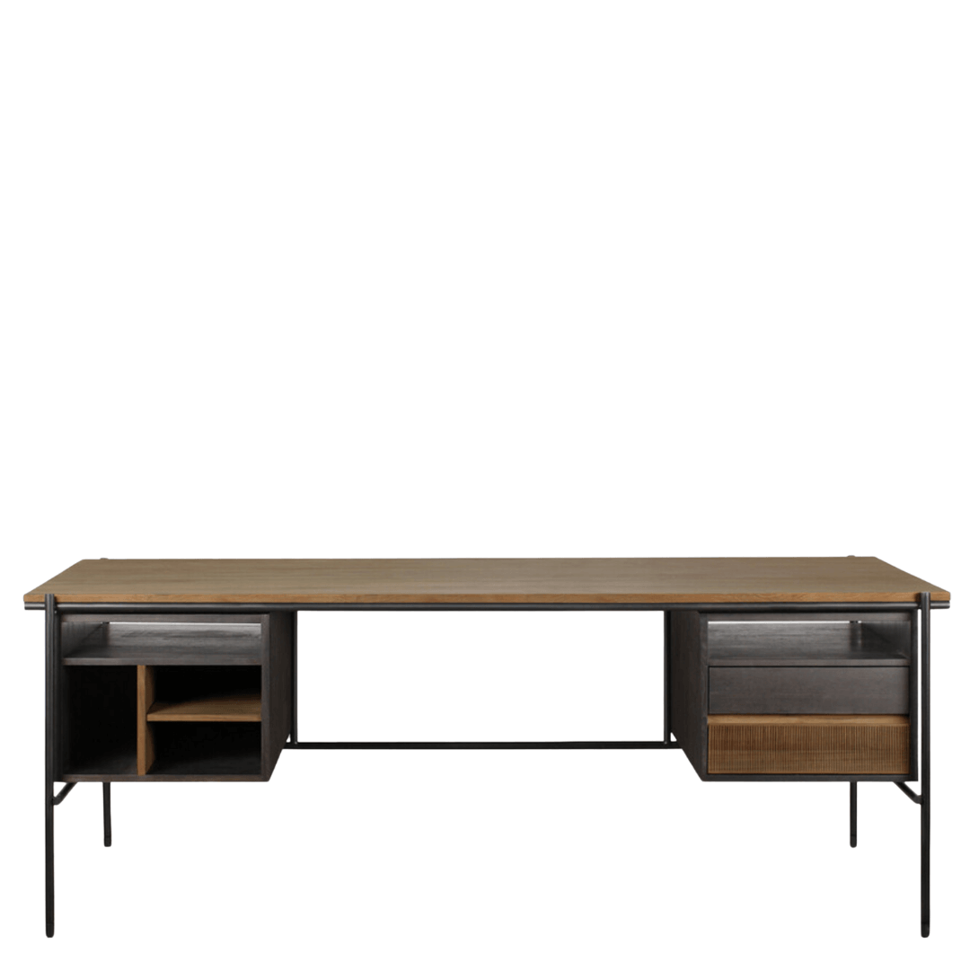 Oscar Teak Desk - Thumbnail 2