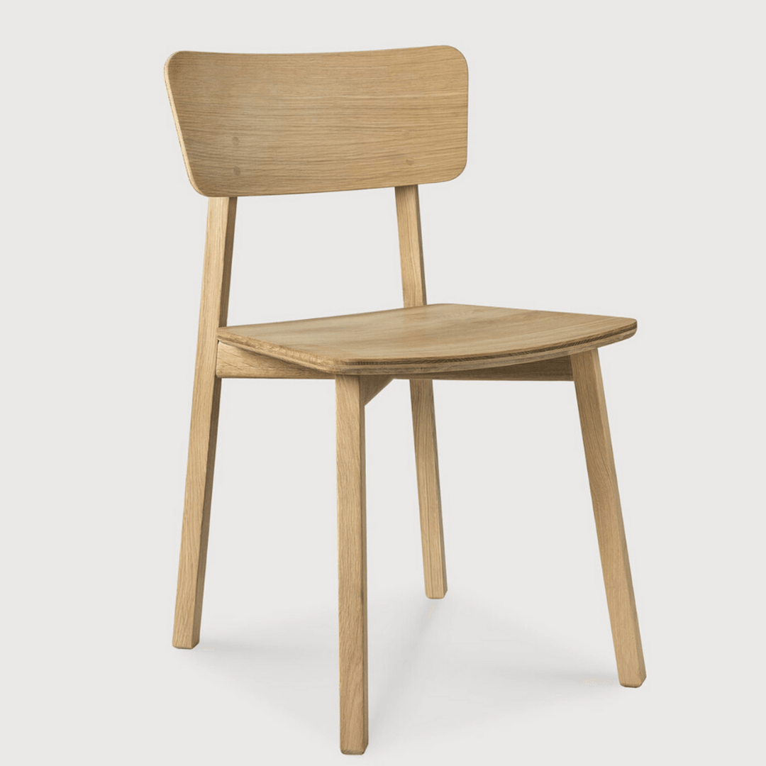 Ethnicraft Casale Oak Dining Chair - Thumbnail 4