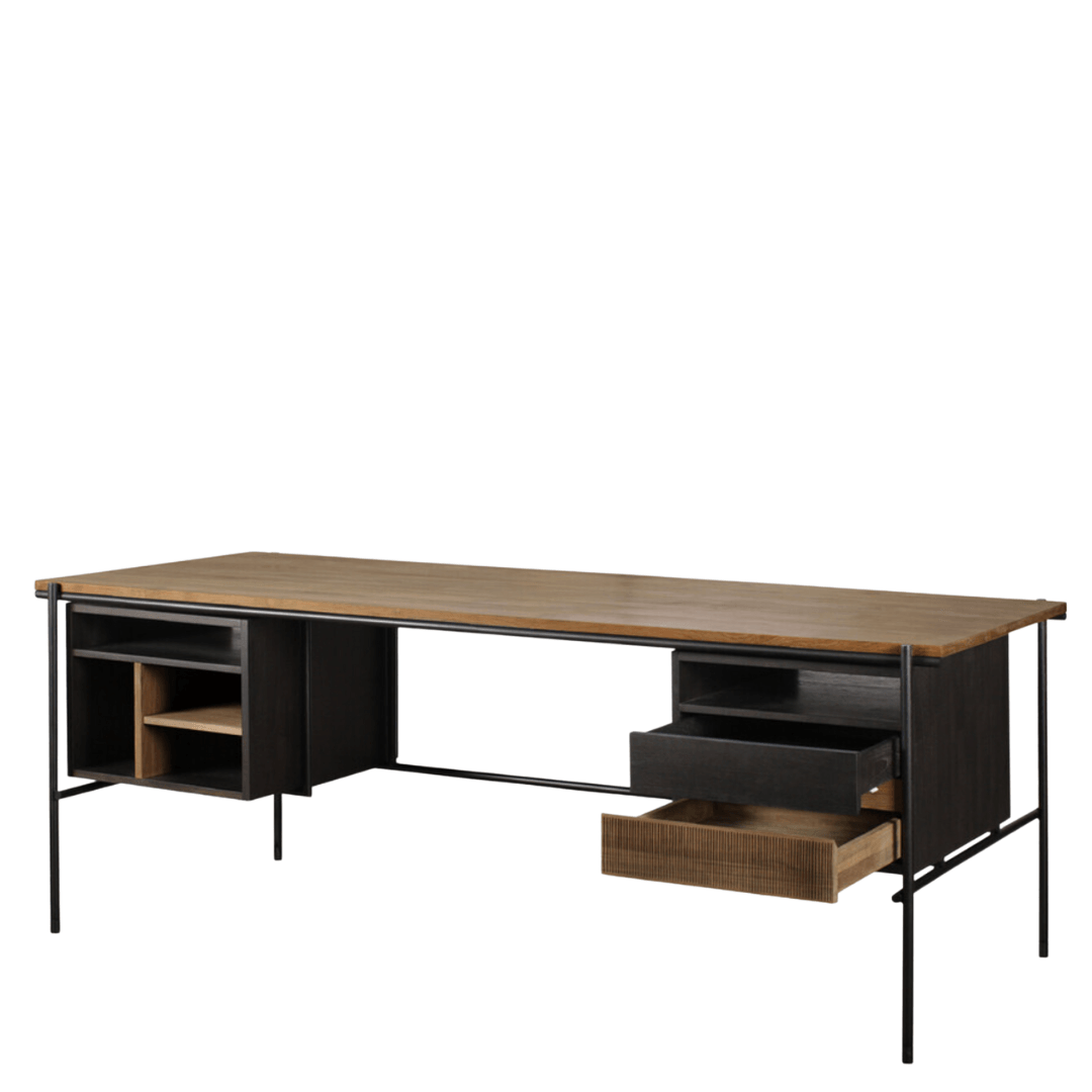 Oscar Teak Desk - Thumbnail 4