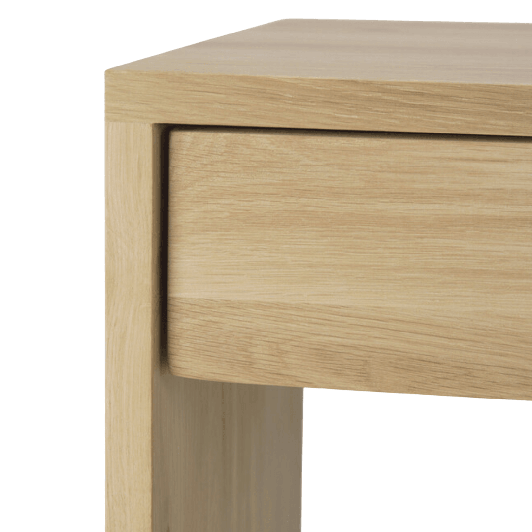 Wave Rectangular Desk in Oak - Thumbnail 5