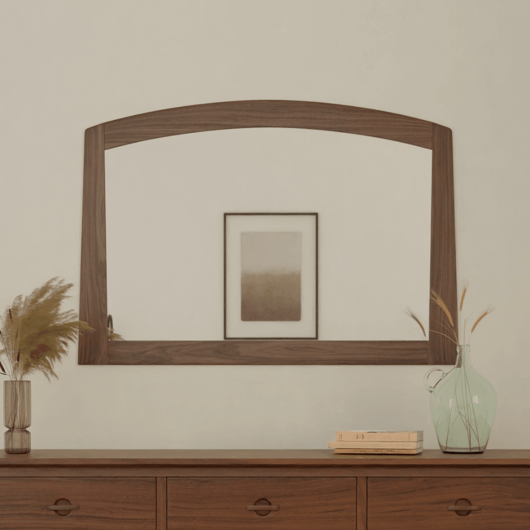 Maple Corner Woodworks Harvestmoon Arched Mirror - Thumbnail 3