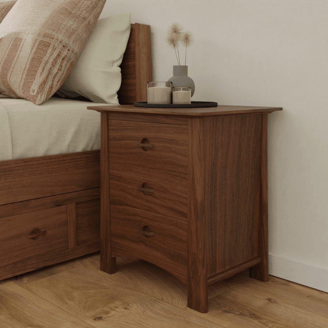 Corner Woodworks Harvestmoon Nightstand - Thumbnail 4