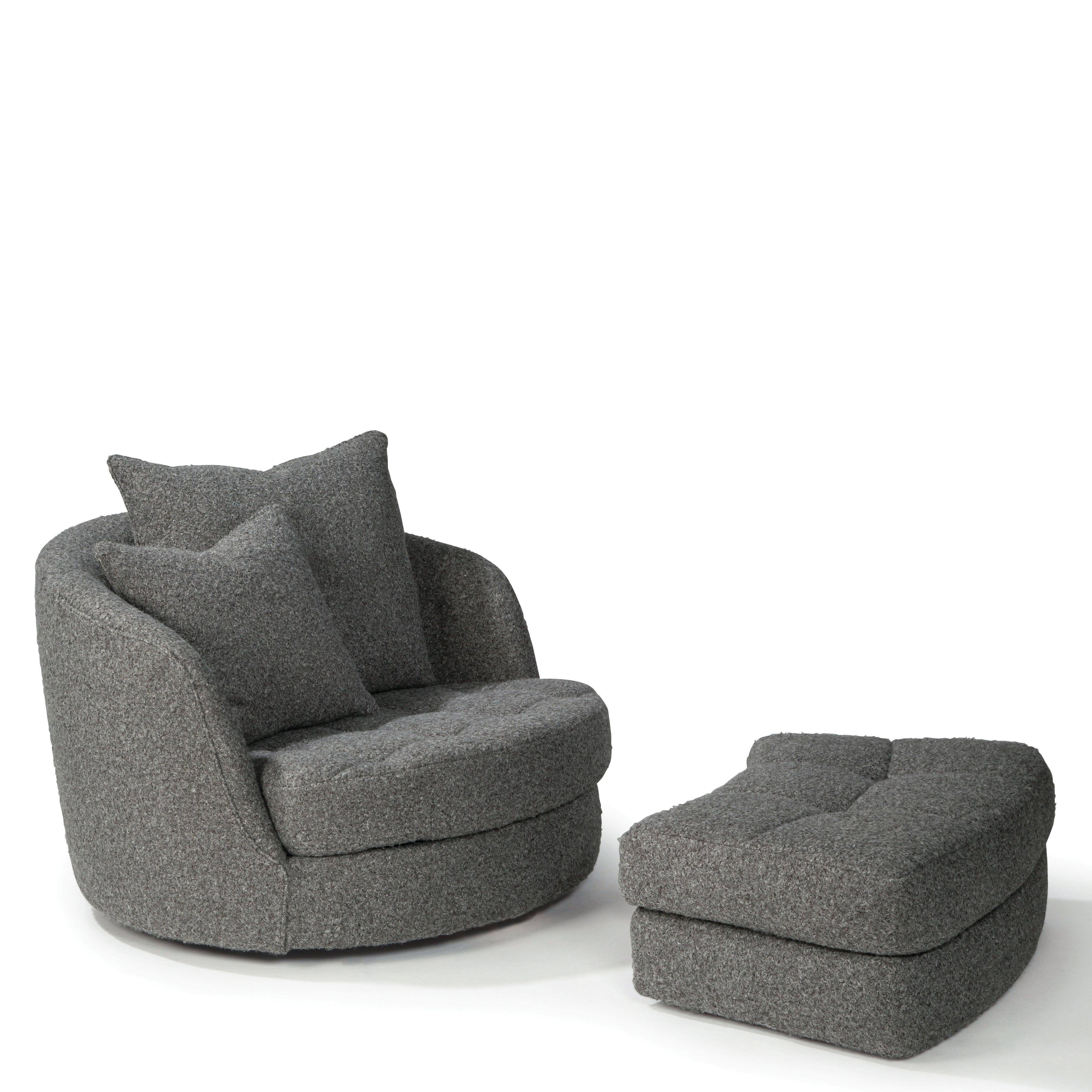 956 Giant Swivel Tub Chair | Thayer Coggin – Urban Natural Home