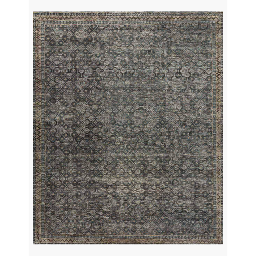 Amara Hand Knotted Rug in Ink/Turquoise - Urban Natural Home Furnishings