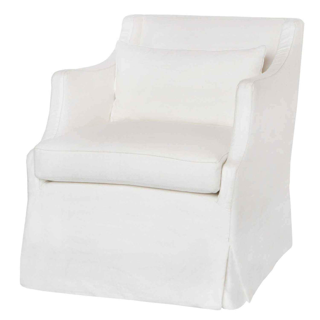 Amalia Slipcovered Chair - Urban Natural Home Furnishings.  Living Room Chair, Cisco Brothers