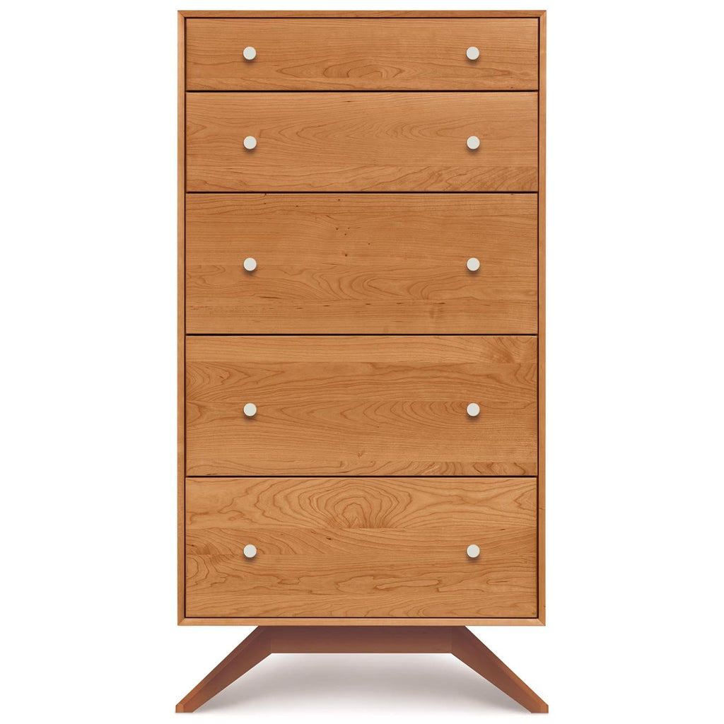 Astrid Five-Drawer Dresser in Cherry - Urban Natural Home Furnishings.  Dressers & Armoires, Copeland