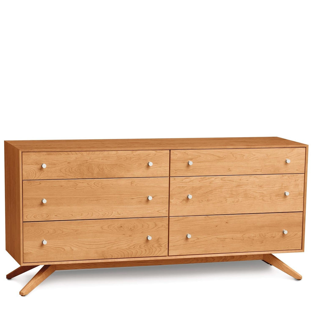 Astrid Six-Drawer Dresser in Cherry - Urban Natural Home Furnishings.  Dressers & Armoires, Copeland