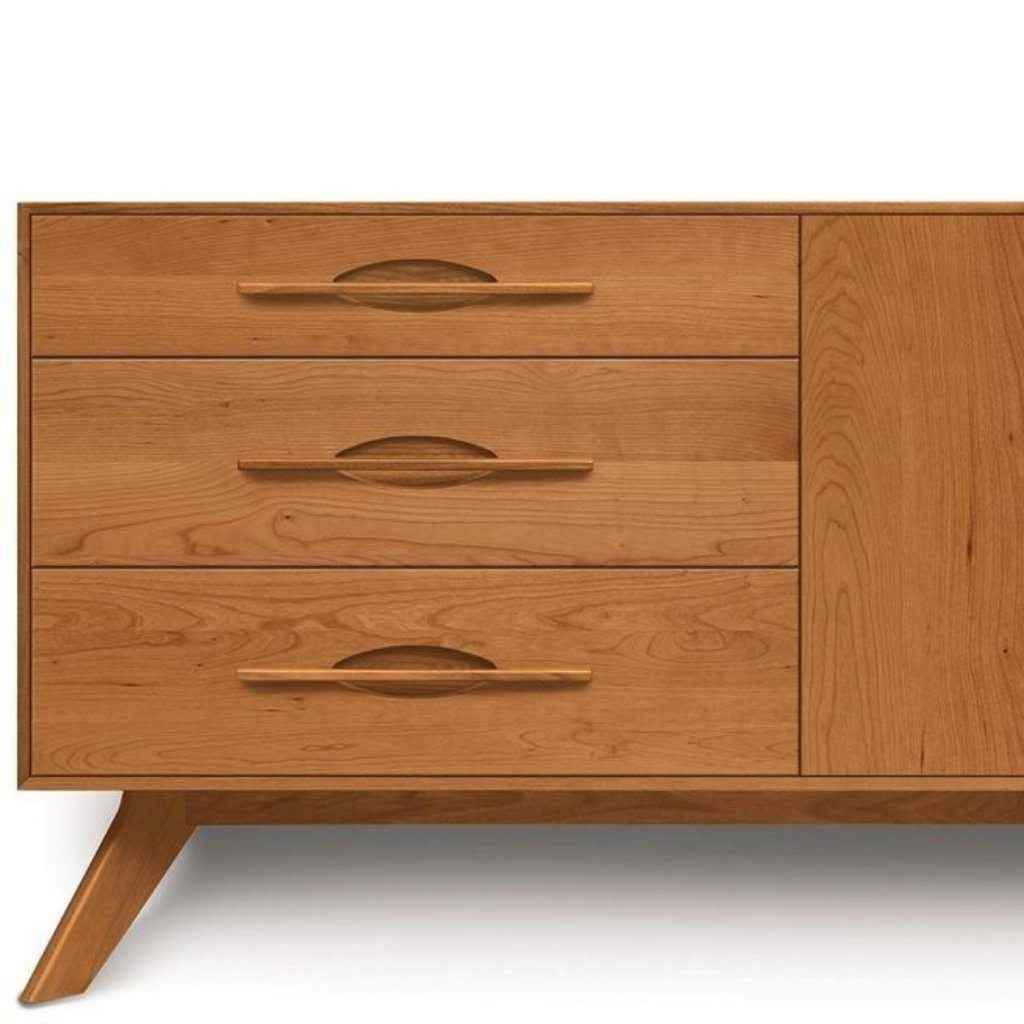 Audrey 3 Drawers on Left, 2 Doors on Right Buffet in Cherry by Copeland