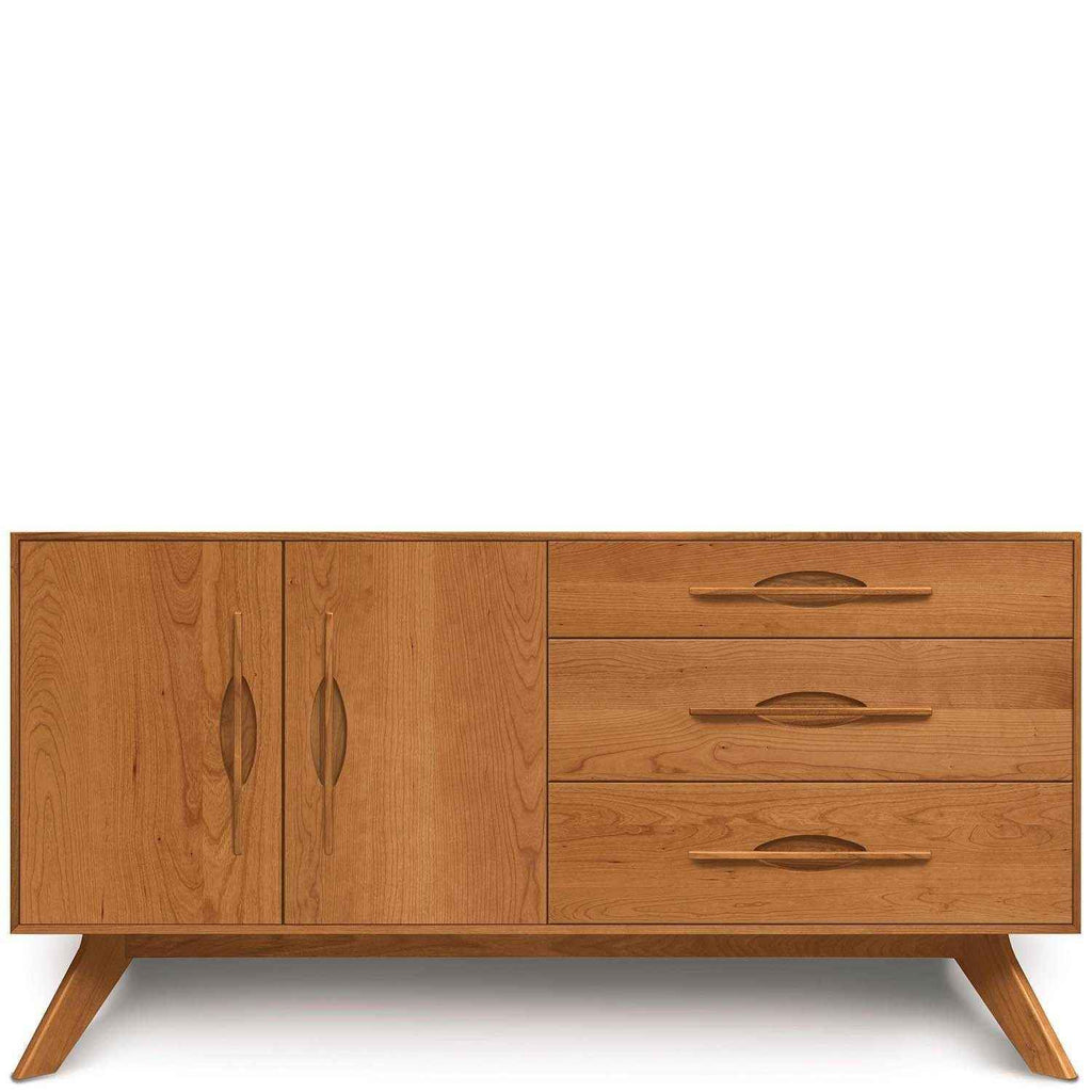 Audrey 3 Doors on Right, 2 Drawers on Right Buffet in Cherry - Urban Natural Home Furnishings.  Buffet, Copeland
