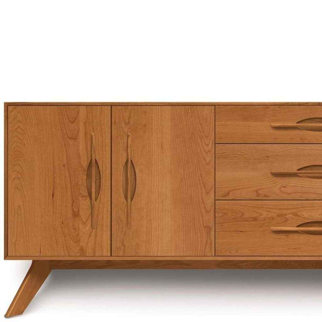 Audrey 3 Drawers on Right, 2 Doors on Left Buffet in Cherry by Copeland