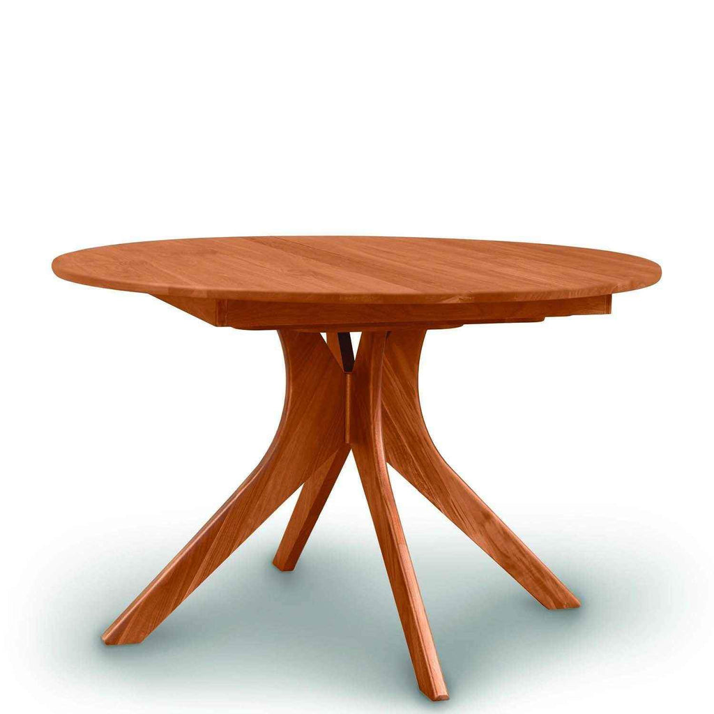 Audrey Round Extension Table in Cherry by Copeland