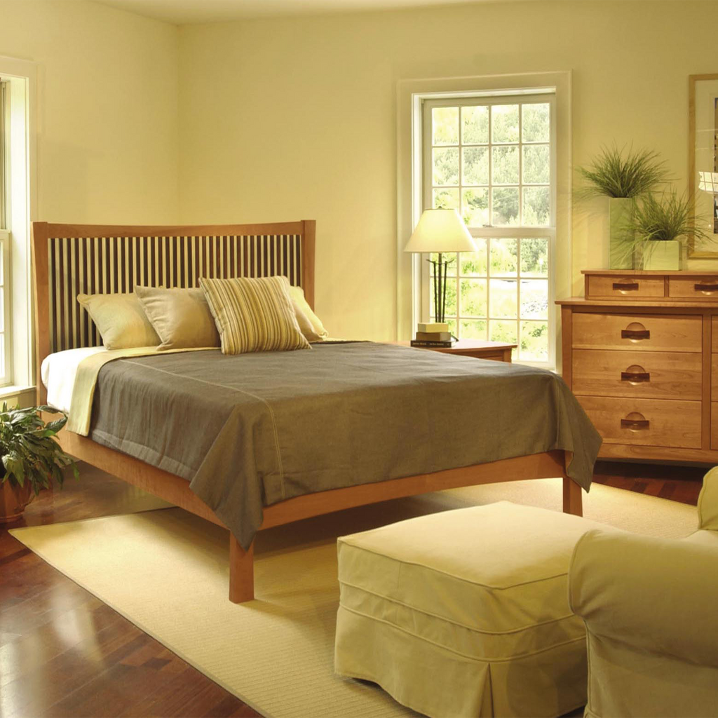 Berkeley Bed in Cherry - Urban Natural Home Furnishings