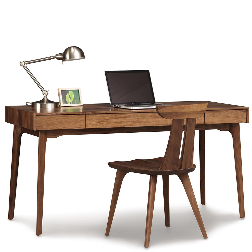 Catalina Desk in Walnut (3 Sizes Available) - Urban Natural Home Furnishings