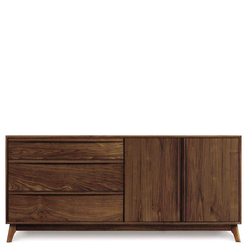 Catalina Buffet (3 Drawers on left, 2 Doors on right) in Walnut by Copeland