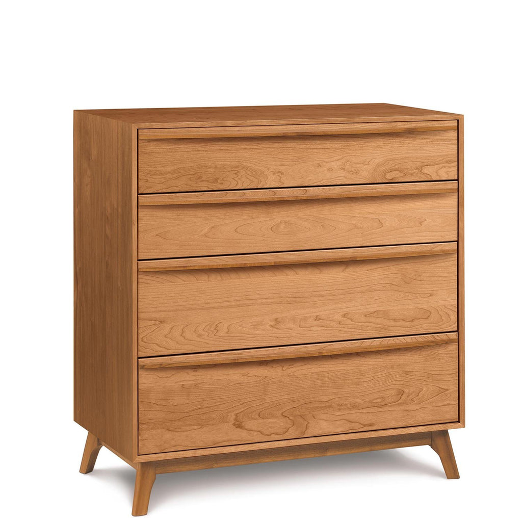 Catalina Four-Drawer Dresser in Cherry - Urban Natural Home Furnishings.  Dressers & Armoires, Copeland