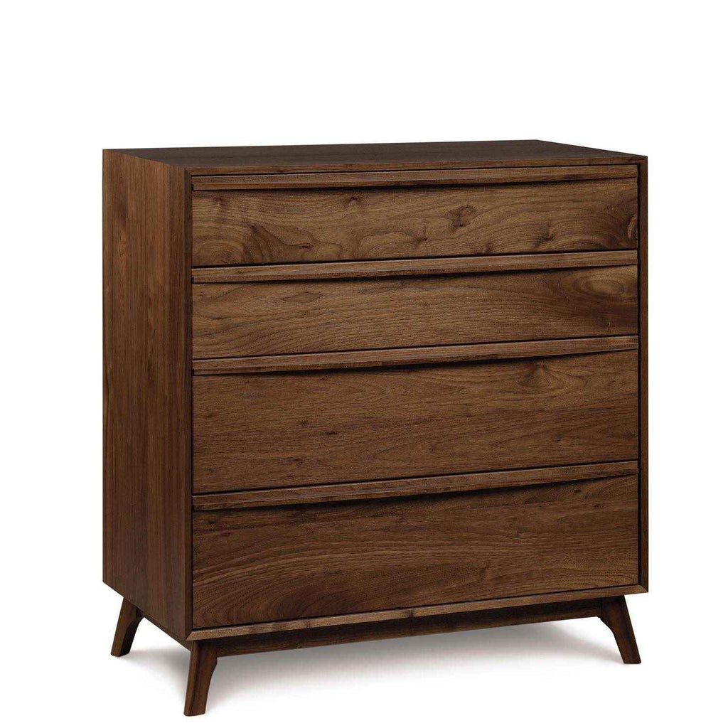 Catalina Four-Drawer Dresser in Walnut - Urban Natural Home Furnishings.  Dressers & Armoires, Copeland