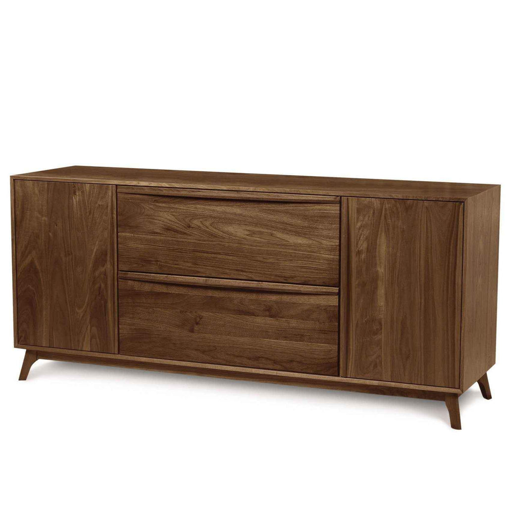 Catalina Filing Credenza, Crafted from Solid Walnut in our Vermont Workshop
