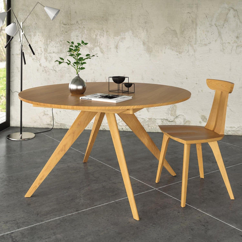 Catalina Round Dining Extension Table in Cherry by Copeland