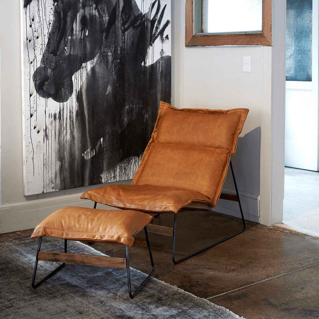 Drift Chair in Leather - Urban Natural Home Furnishings