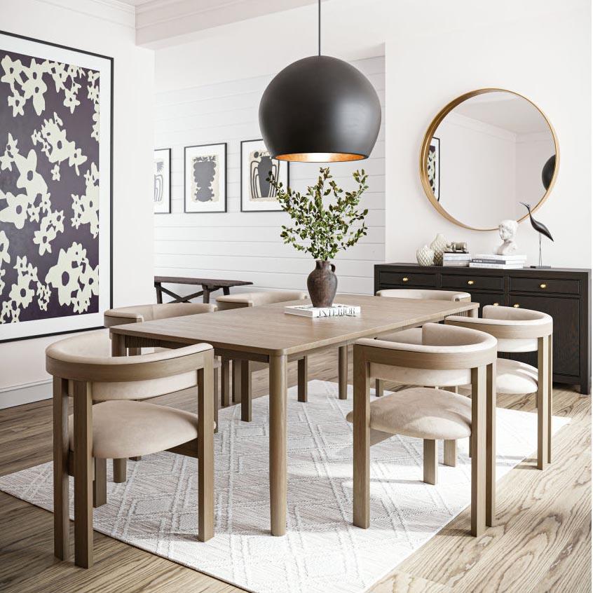 Elenor Arm Chair - Urban Natural Home Furnishings