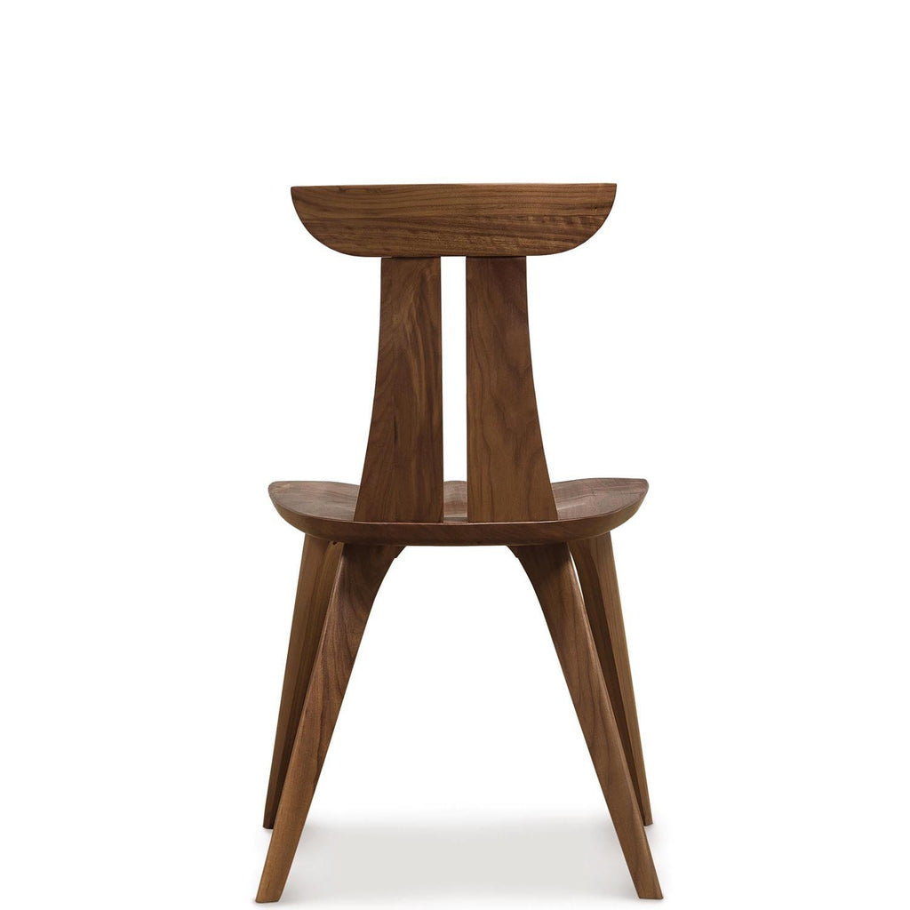 Estelle Sidechair in Natural Walnut - Urban Natural Home Furnishings.  Counter Stools, Copeland