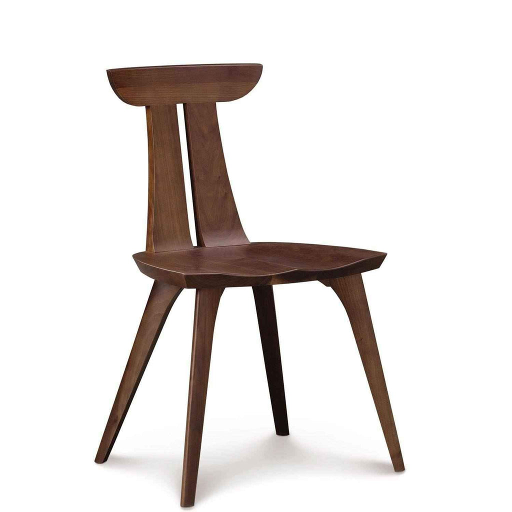 Estelle Sidechair in Natural Walnut - Urban Natural Home Furnishings.  Counter Stools, Copeland
