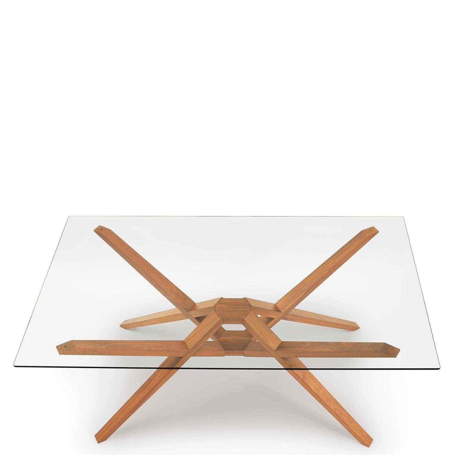 Exeter Glass Top Dining Table - Thumbnail 5