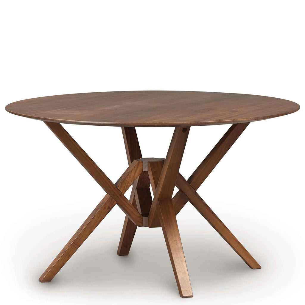 Exeter Round Dining Table in Walnut - Urban Natural Home Furnishings