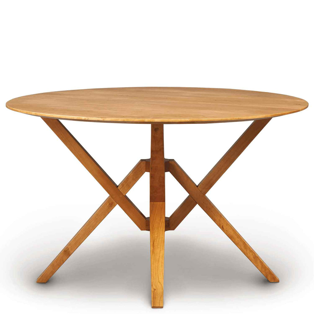 Exeter Round Dining Table in Cherry - Urban Natural Home Furnishings