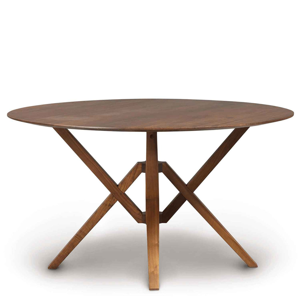 Exeter Round Dining Table in Walnut - Urban Natural Home Furnishings