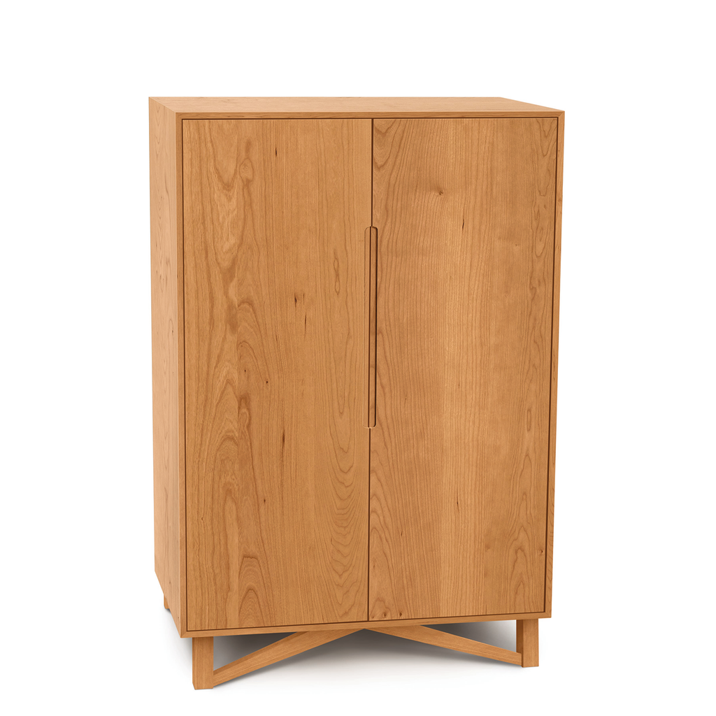 Exeter Bar Cabinet in Cherry - Urban Natural Home Furnishings
