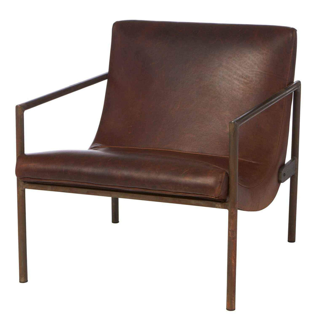 Griffin Leather Chair - Urban Natural Home Furnishings.  Living Room Chair, Cisco Brothers