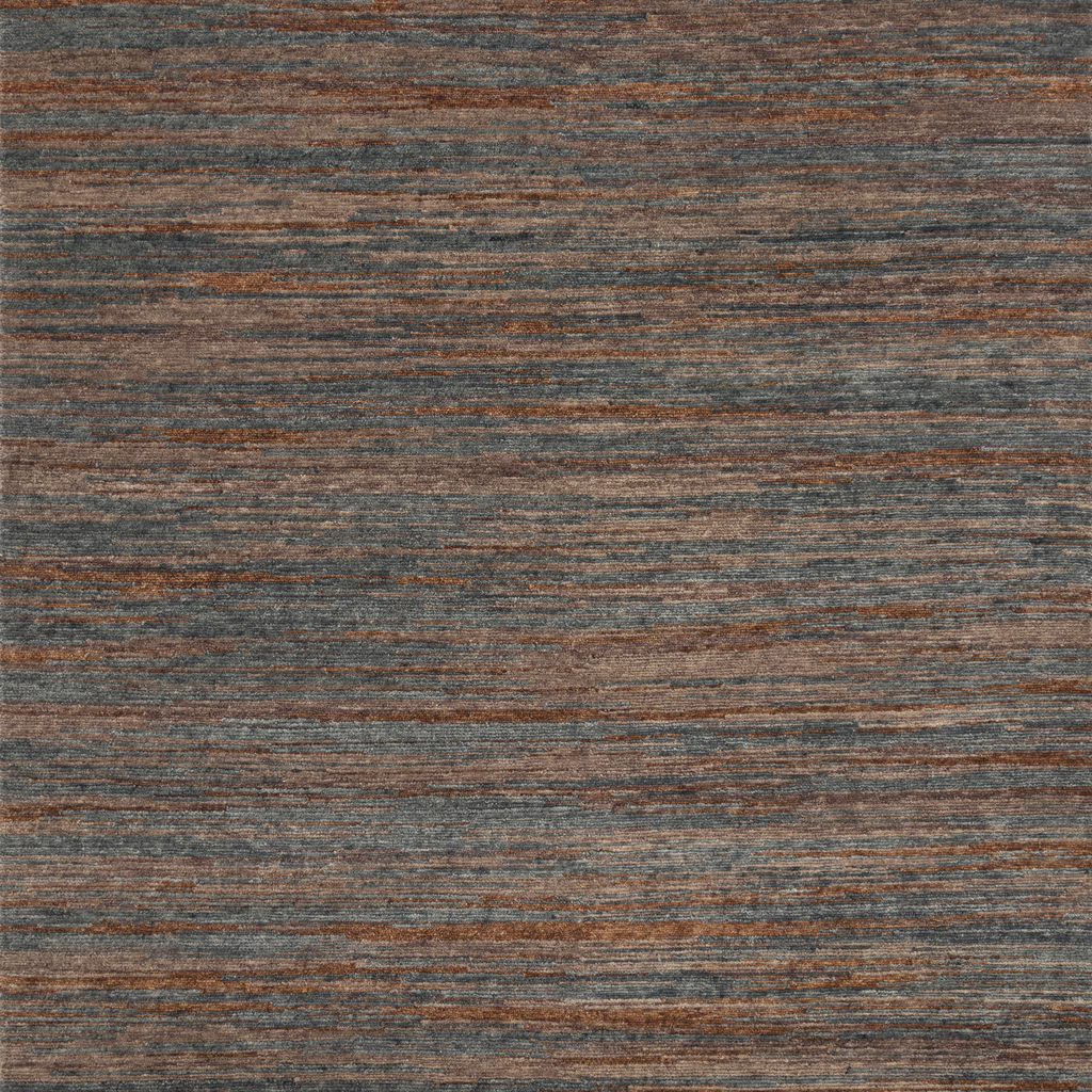 Halcyon Hand Knotted Rug in Rust/Lagoon - Urban Natural Home Furnishings