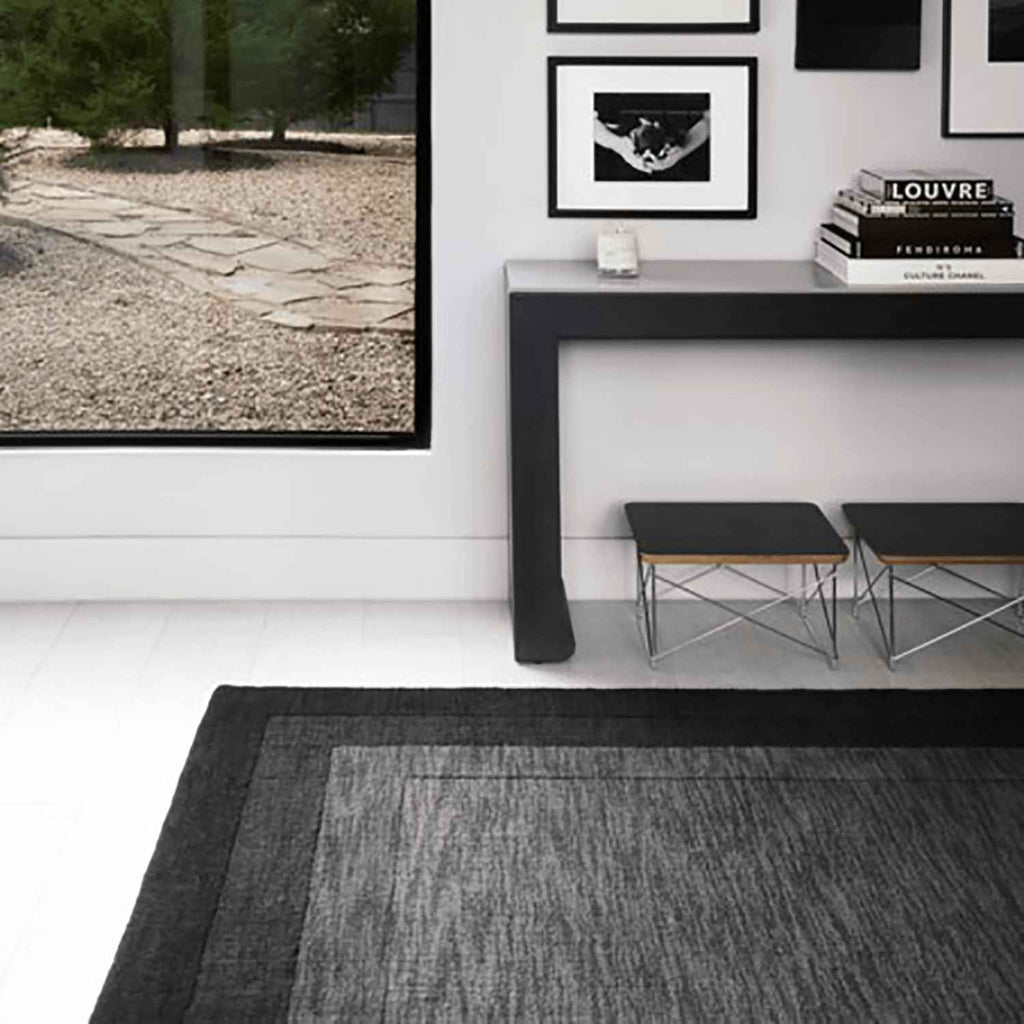 Hamilton Hand Loomed Area Rug in Grey / Charcoal by Loloi