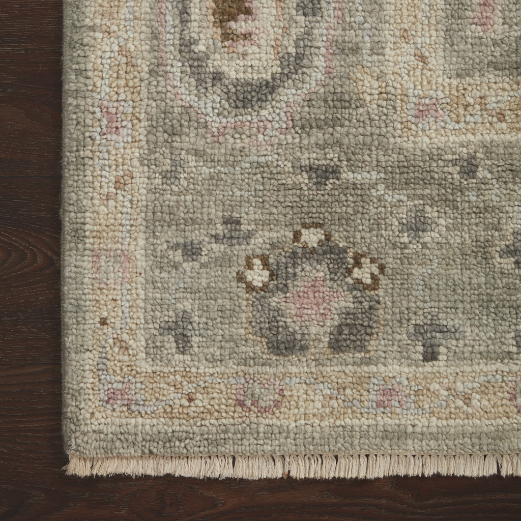 Helena Hand Knotted Rug in Sage/Sunset - Urban Natural Home Furnishings