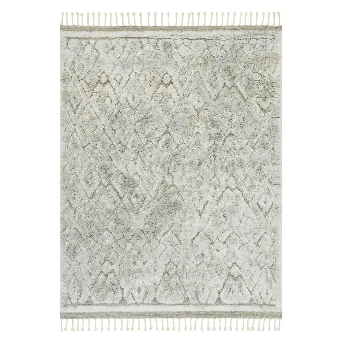 Hygge Hand Loomed Area Rug in Grey / Mist | Loloi – Urban Natural Home
