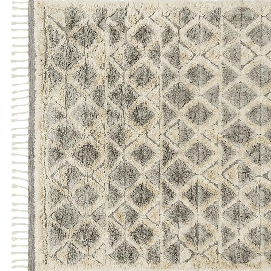 Hygge Hand Loomed Area Rug in Smoke / Taupe by Loloi