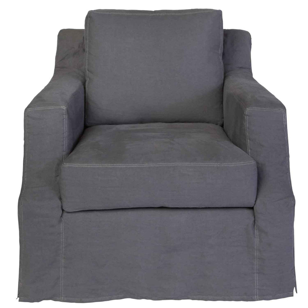 Hayden Deluxe Slipcovered Chair - Urban Natural Home Furnishings.  Living Room Chair, Cisco Brothers