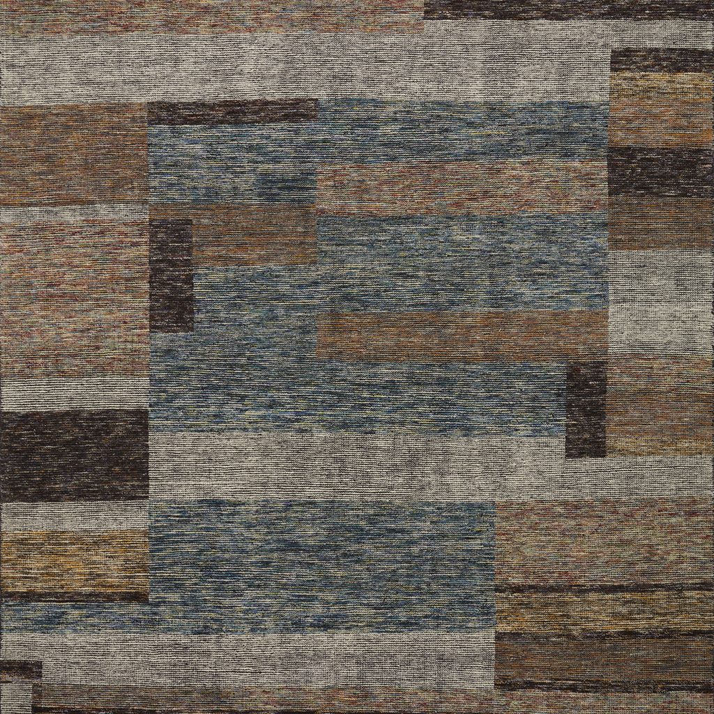 Issey Hand Knotted Rug in Apricot/Multi - Urban Natural Home Furnishings