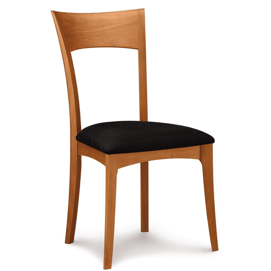 Ingrid Sidechair in Cherry with Upholstery - Urban Natural Home Furnishings.  Dining Chair, Copeland
