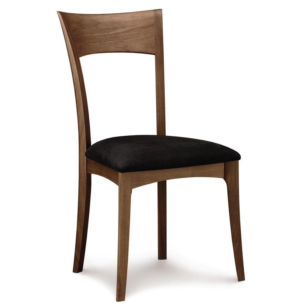 Ingrid Sidechair in Walnut with Upholstery - Urban Natural Home Furnishings.  Dining Chair, Copeland