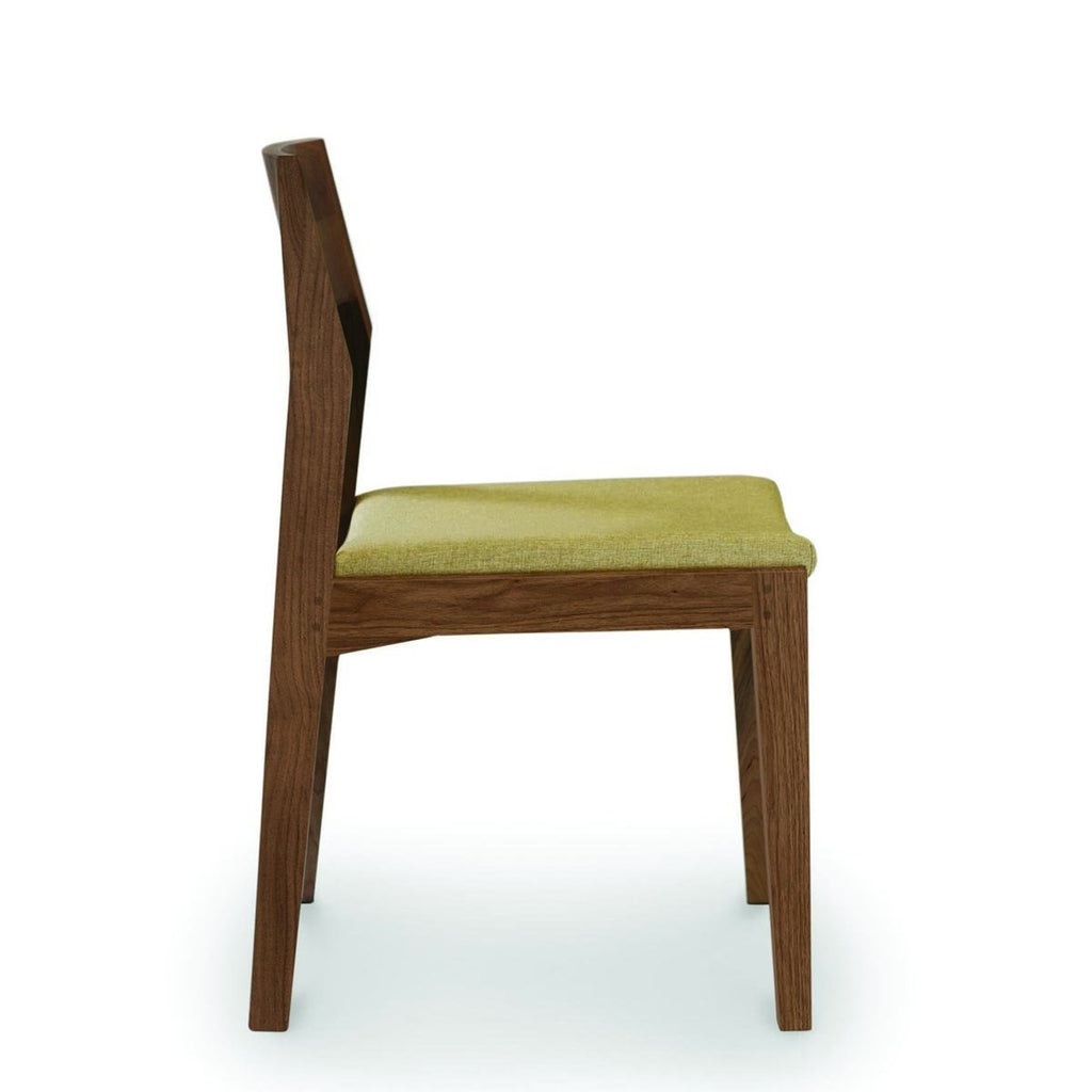 Iso Upholstered Sidechair in Walnut - Urban Natural Home Furnishings