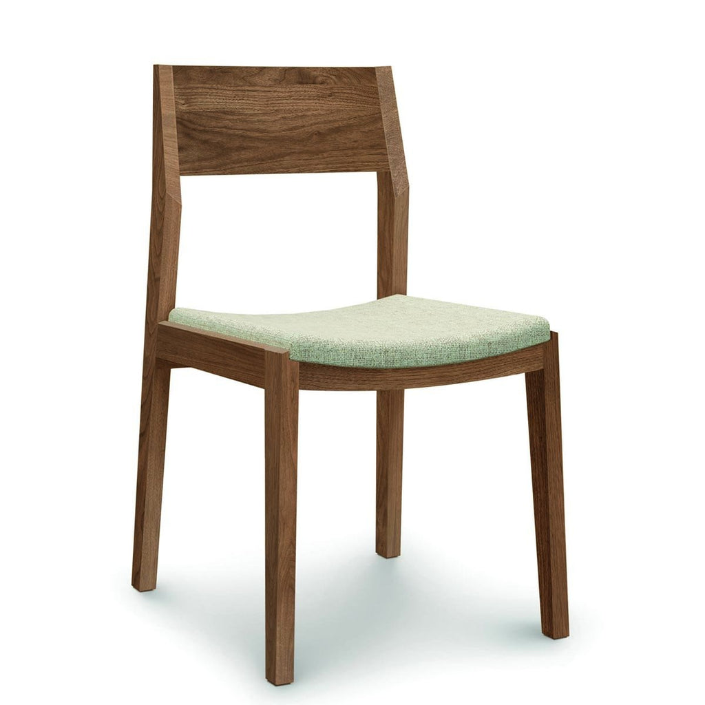 Iso Upholstered Sidechair in Walnut - Urban Natural Home Furnishings