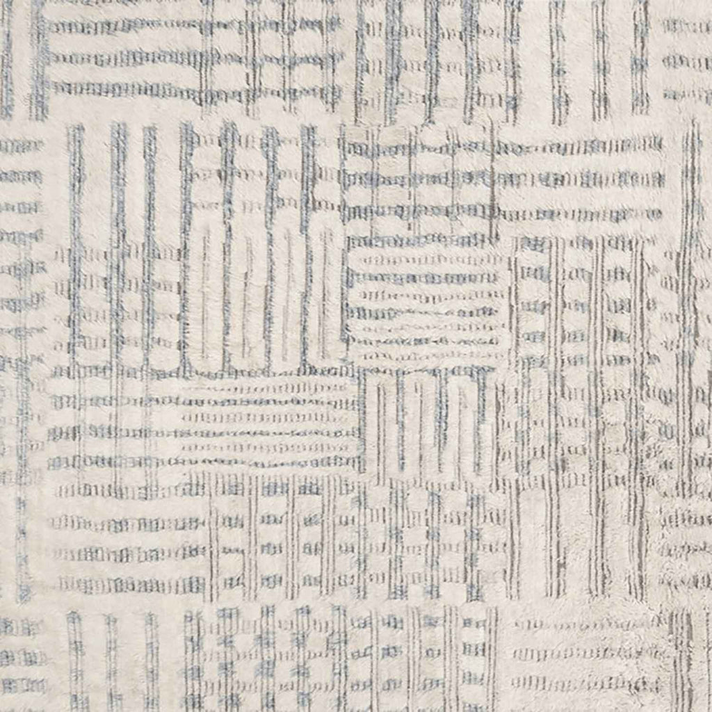 Khalid Hand Knotted Area Rug in Ivory / Sky by Loloi